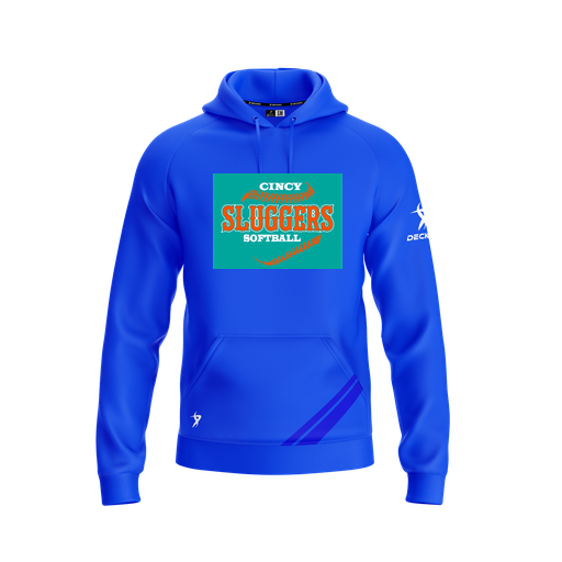 [FOLHSMRY-YXS-LOGO1] Decker Summit Hoodie (Youth XS, Royal, Logo 1)