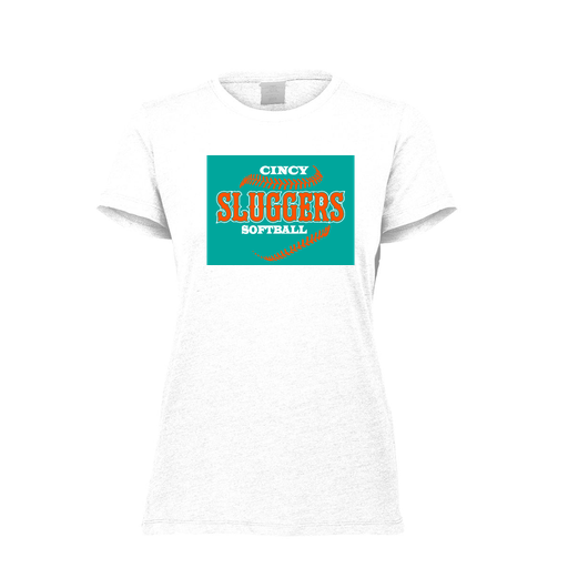 [FTSCUBWH-FAXS-LOGO1] Decker Women's Tri-Blend T-Shirt - Short Sleeve (Female Adult XS, White, Logo 1)