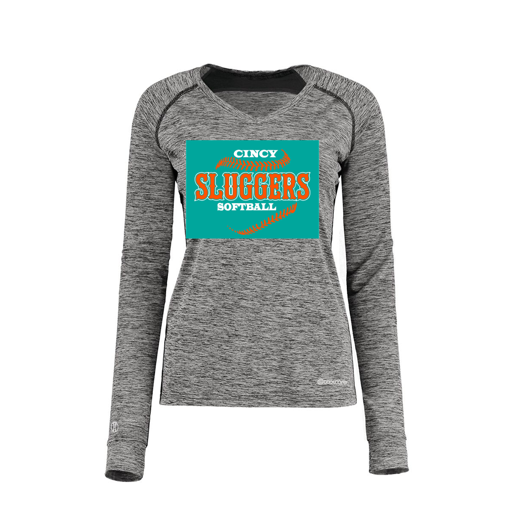 Ladies Electric Long Sleeve Shirt