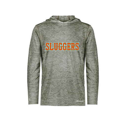 [FOLHCGGY-AS-LOGO3] Decker Men's Charge Hoodie (Adult S, Gray, Logo 3)