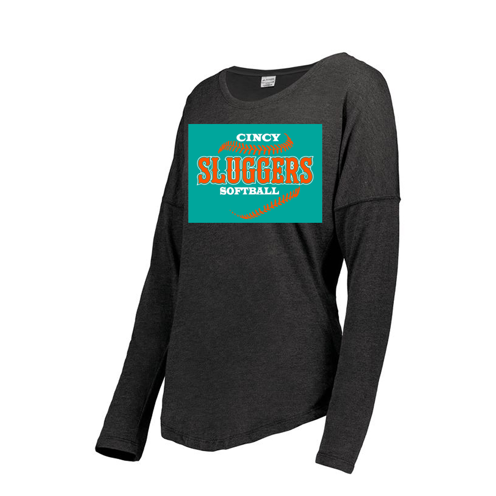 Decker Women's Tri-Blend T-Shirt - Long Sleeve